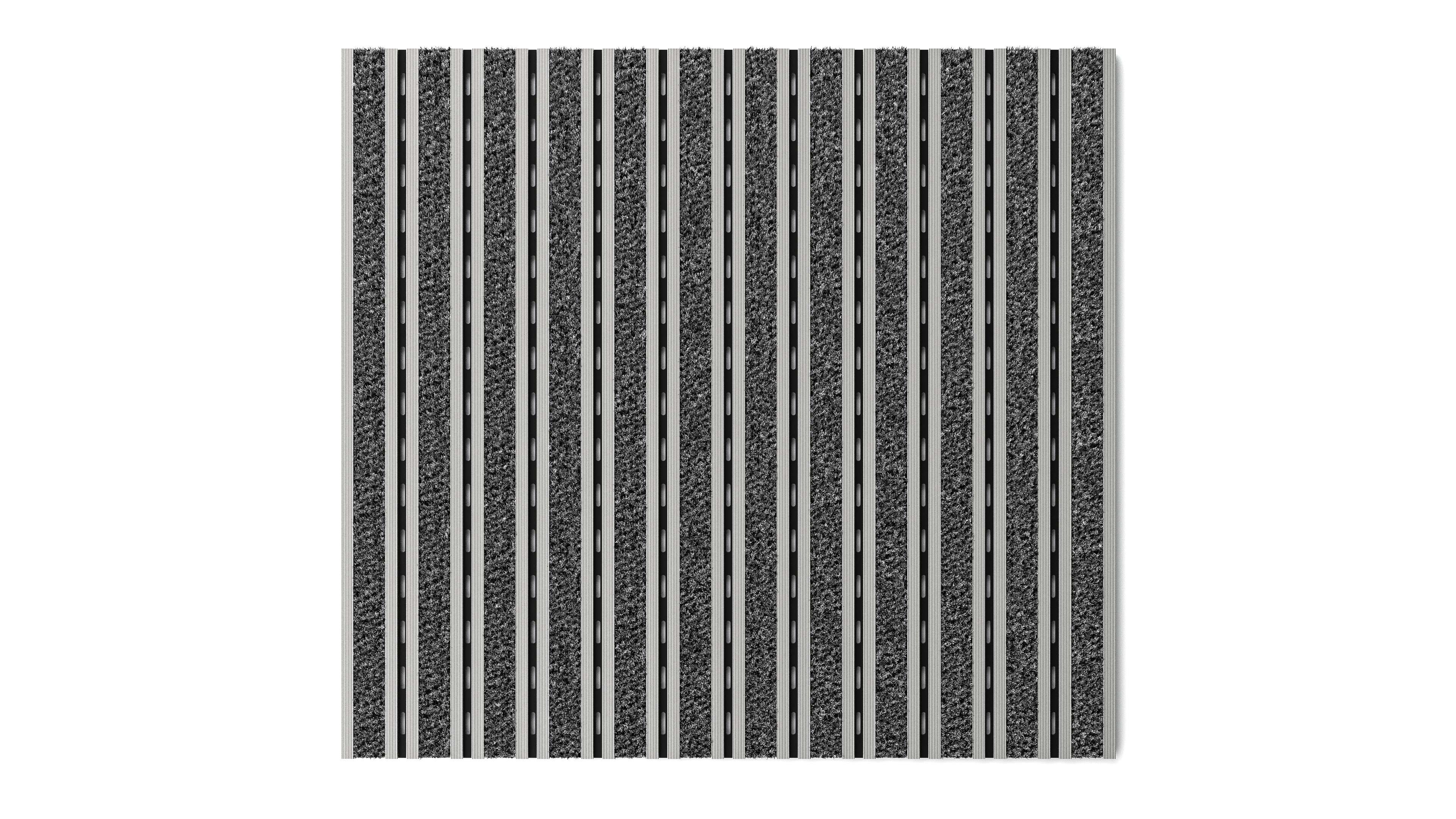 Aluminium - Open Low Profile - Grey Alba